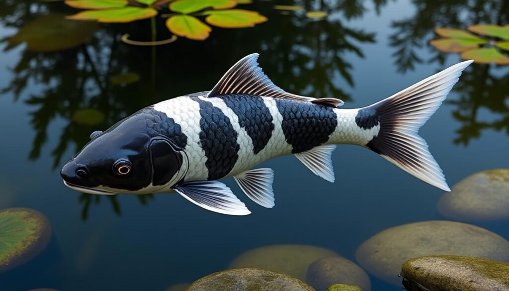 découvrez la beauté unique de la carpe koï aigoromo, une variété prisée pour ses écailles élégantes et ses couleurs raffinées, idéale pour embellir votre jardin aquatique.