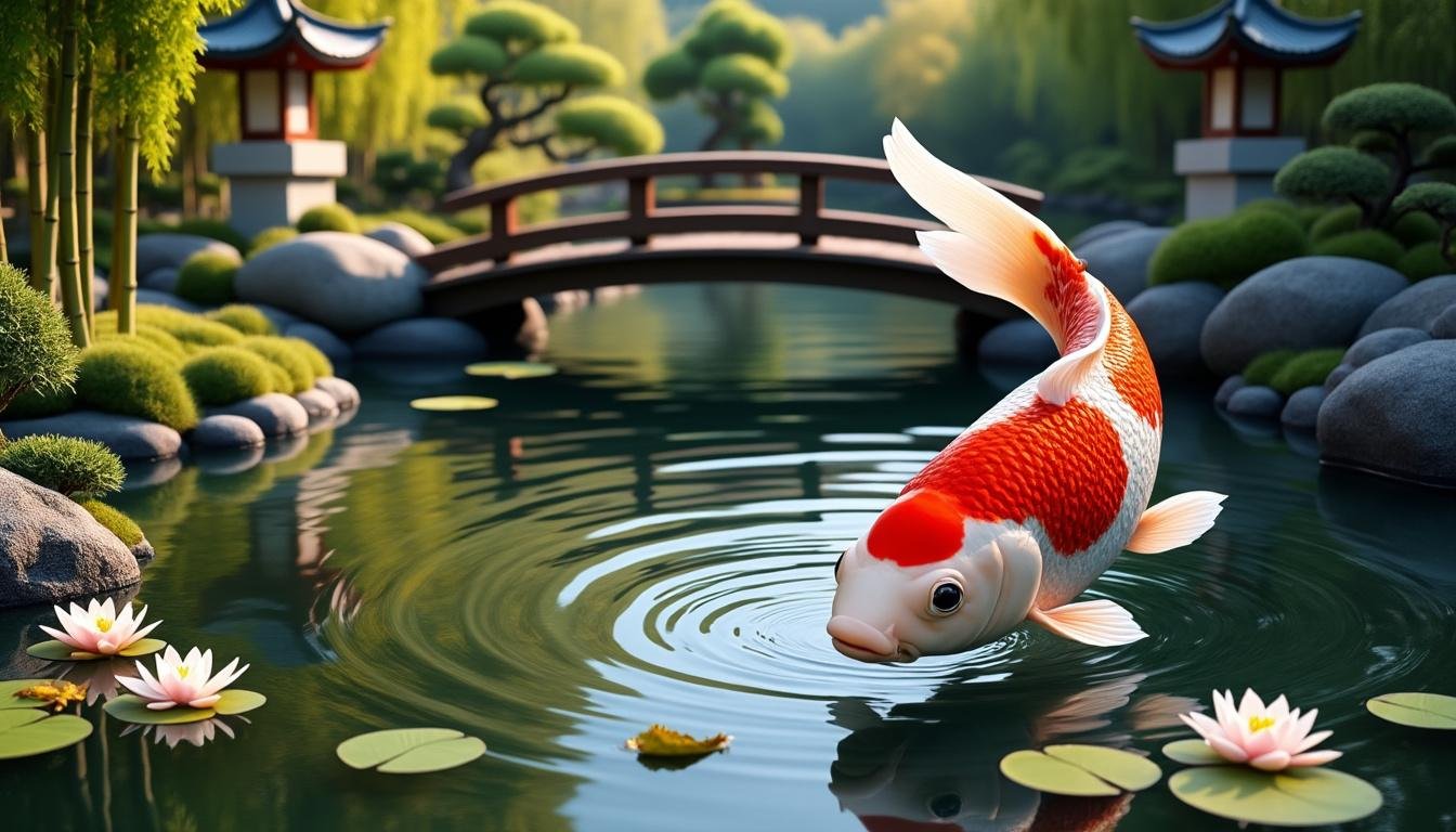 découvrez la carpe koï beni kikokuryu, une variété rare et élégante aux motifs éclatants. parfaite pour enrichir votre bassin avec beauté et tranquillité.