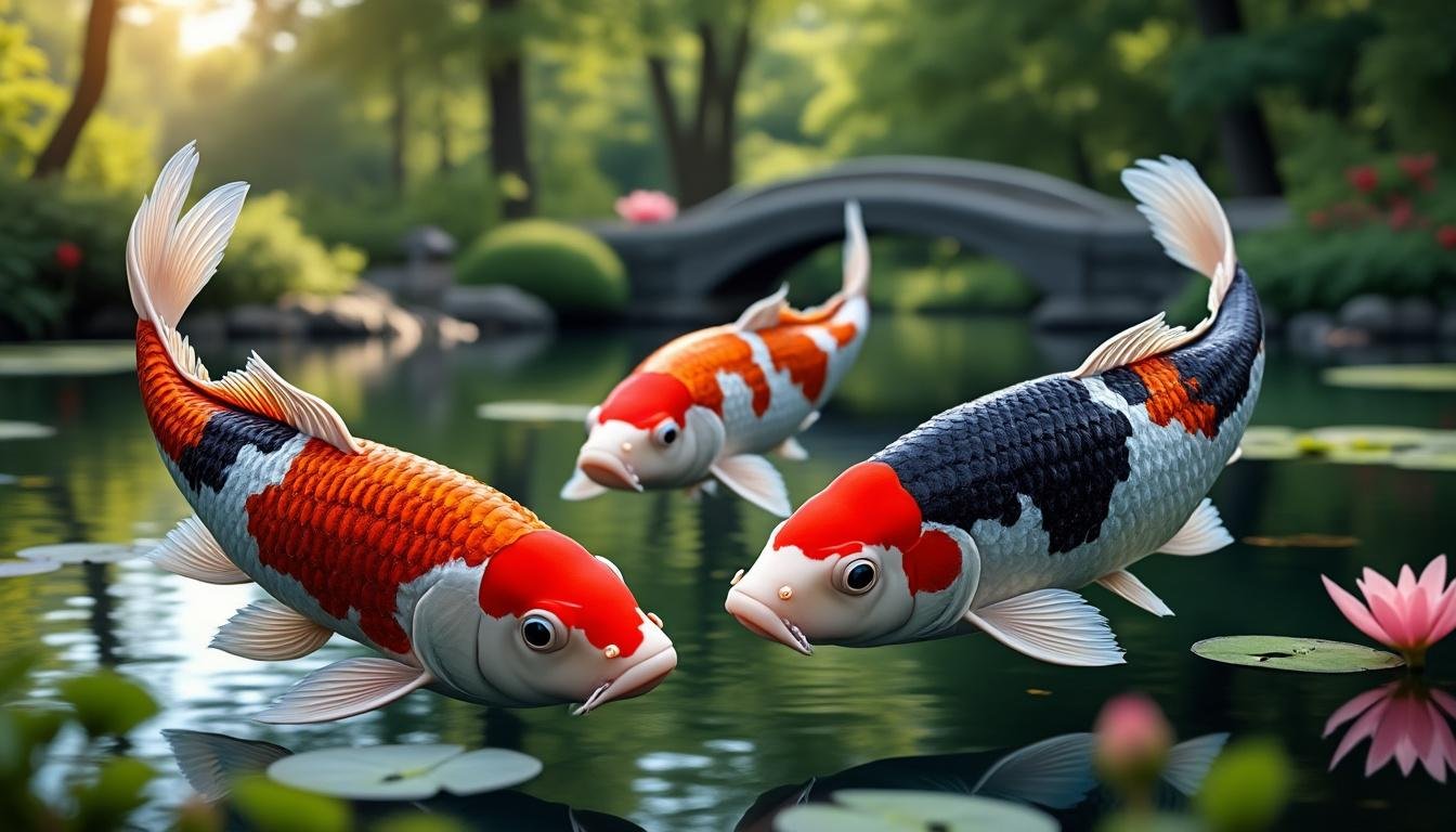 découvrez la carpe koï beni kumonryu, une variété exceptionnelle reconnue pour ses couleurs vives et ses motifs uniques. parfaite pour embellir votre bassin avec élégance et originalité.