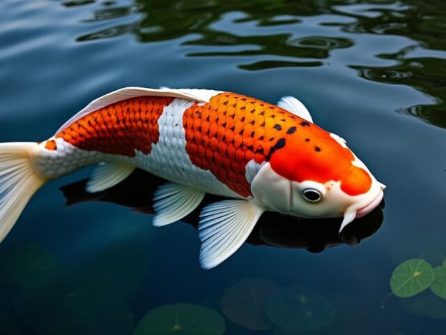 Carpe Koï Beni Kumonryu