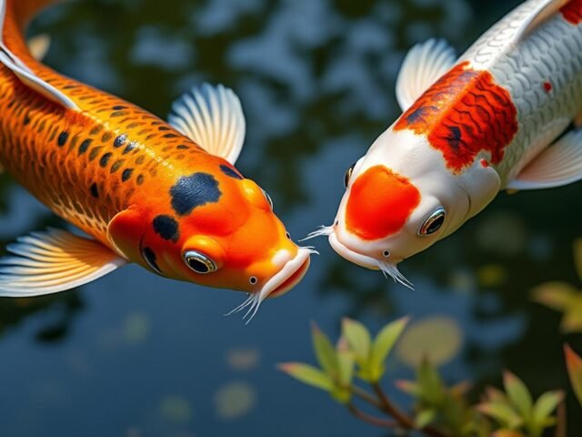 Carpe Koï Butterfly Sanke