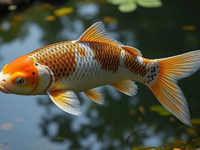 Carpe Koï Ginrin Chagoi