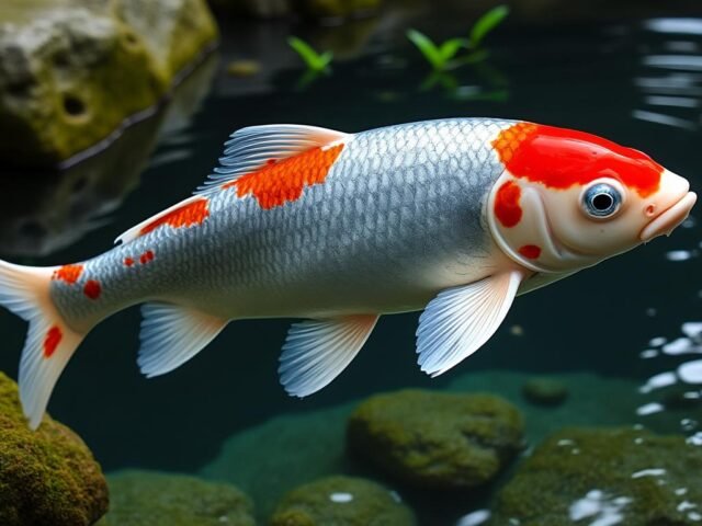 Carpe Koï Ginrin Sanke