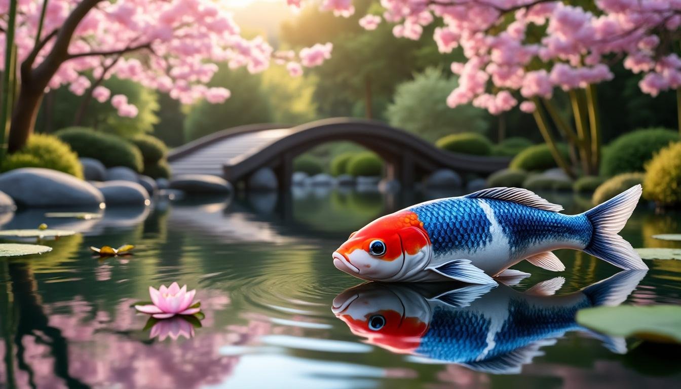 découvrez la beauté unique de la carpe koï hana shusui, une variété élégante et colorée idéale pour embellir votre bassin ou jardin aquatique.