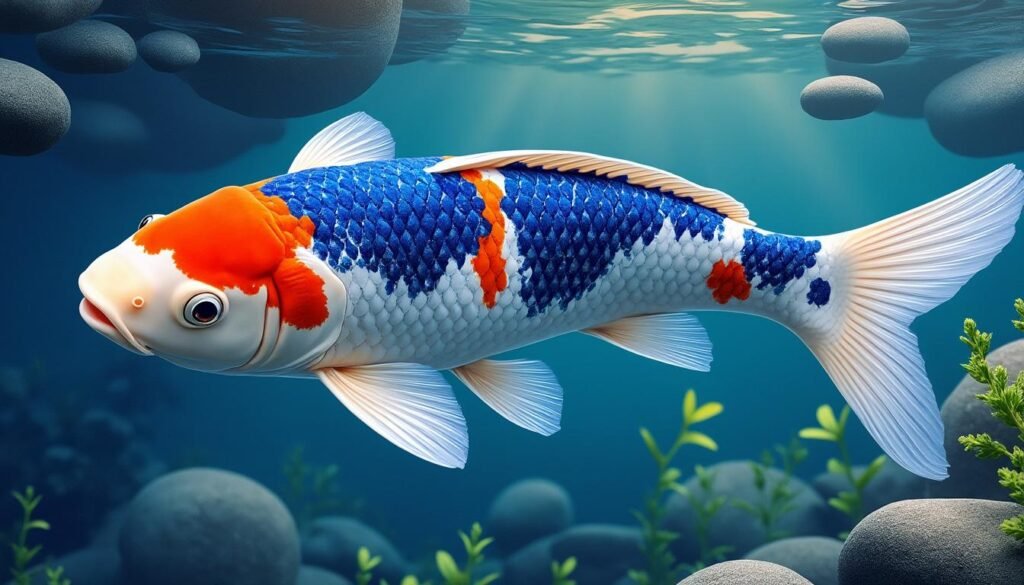 découvrez la carpe koï hi asagi, une variété élégante aux couleurs vibrantes, symbole de force et de sérénité dans l'art aquatique japonais.