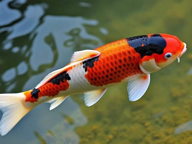 Carpe Koï Hikari Hi Utsuri