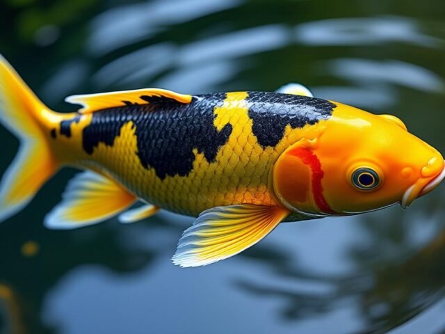 Carpe Koï Hikari Ki Utsuri