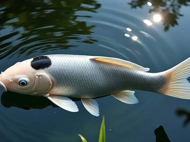 Carpe Koï Hikari Shiro Utsuri