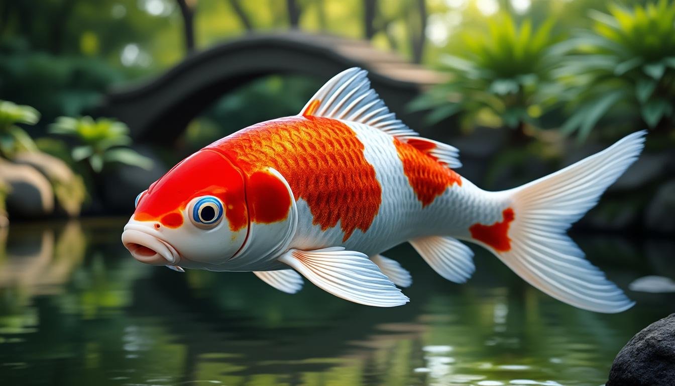 découvrez la carpe koï inazuma kohaku, une magnifique variété aux couleurs éclatantes, idéale pour embellir votre bassin avec élégance et vitalité.