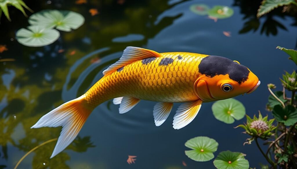 découvrez nos magnifiques carpes koï karashigoi, symboles de force et de persévérance, idéales pour agrémenter votre bassin avec élégance et couleur.