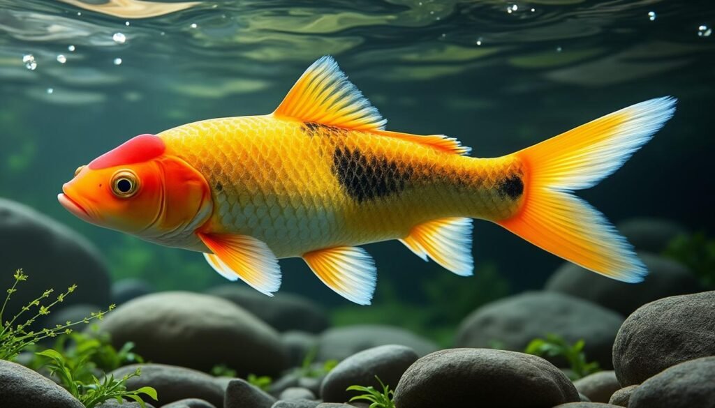 découvrez la carpe koï ki shusui, une variété élégante et colorée, idéale pour les amateurs d'aquariophilie souhaitant embellir leur bassin avec des poissons d'exception.