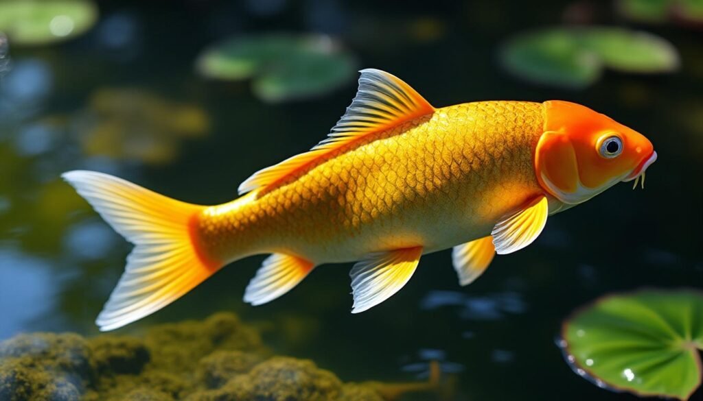 découvrez la beauté raffinée des carpes koï kigoi, des poissons d'ornement aux couleurs éclatantes, parfaits pour embellir votre bassin et créer une ambiance zen.