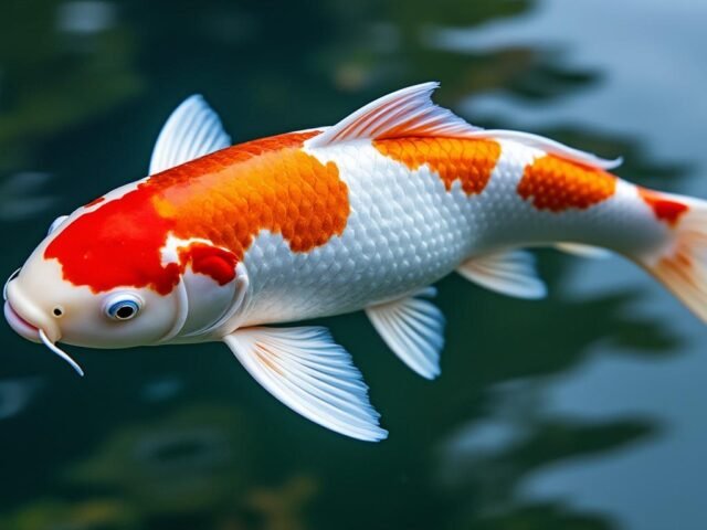 Carpe Koï Koromo Sanke