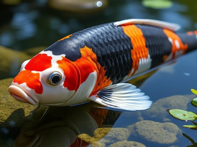 Carpe Koï Koromo Showa