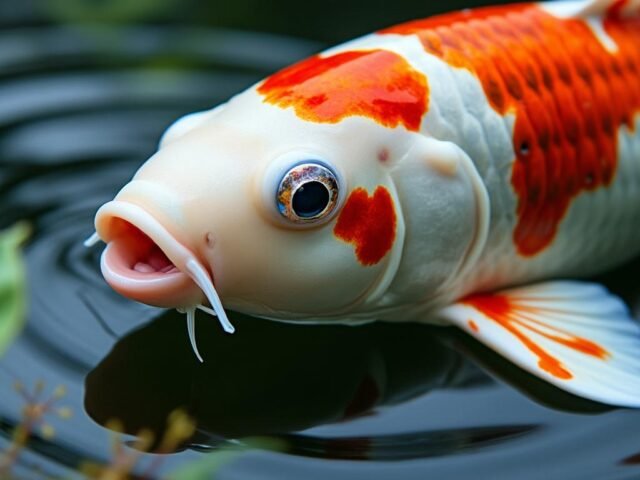 Carpe Koï Kuchibeni Kohaku