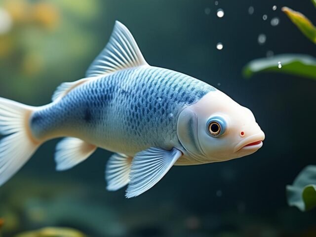 Carpe Koï Mizu Asagi