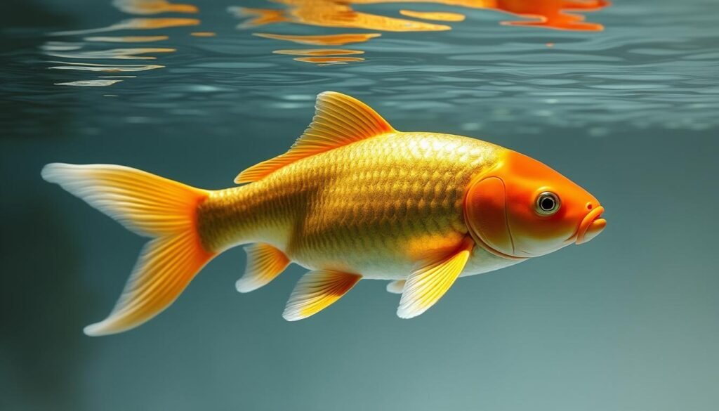 découvrez la carpe koï ogon, une magnifique variété aux écailles métalliques brillantes, parfaite pour enrichir votre bassin avec élégance. ancienne catégorie, toujours appréciée des amateurs.