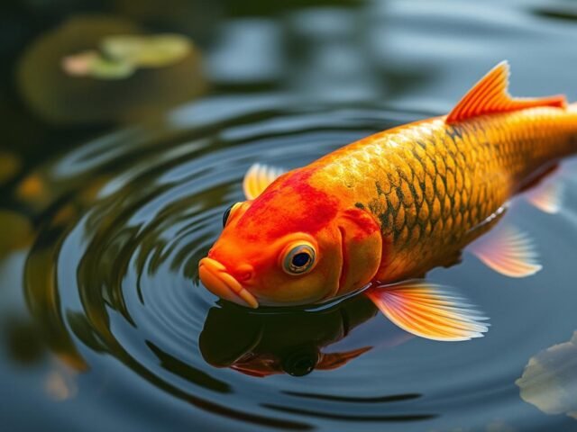 Carpe Koï Orenji Ogon