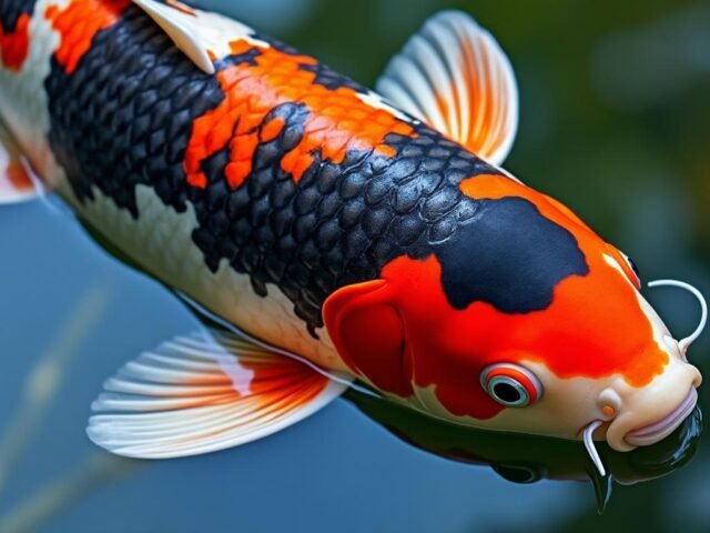 Carpe Koï Showa Utsuri