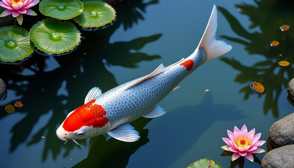 découvrez la carpe koï shusui, une variété japonaise élégante aux motifs uniques et aux couleurs vives, parfaite pour embellir votre étang avec grâce et harmonie.