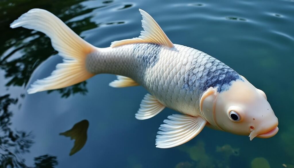 découvrez la beauté unique de la carpe koï soragoi, une variété aux motifs élégants et aux couleurs apaisantes, idéale pour enrichir votre bassin jardin.