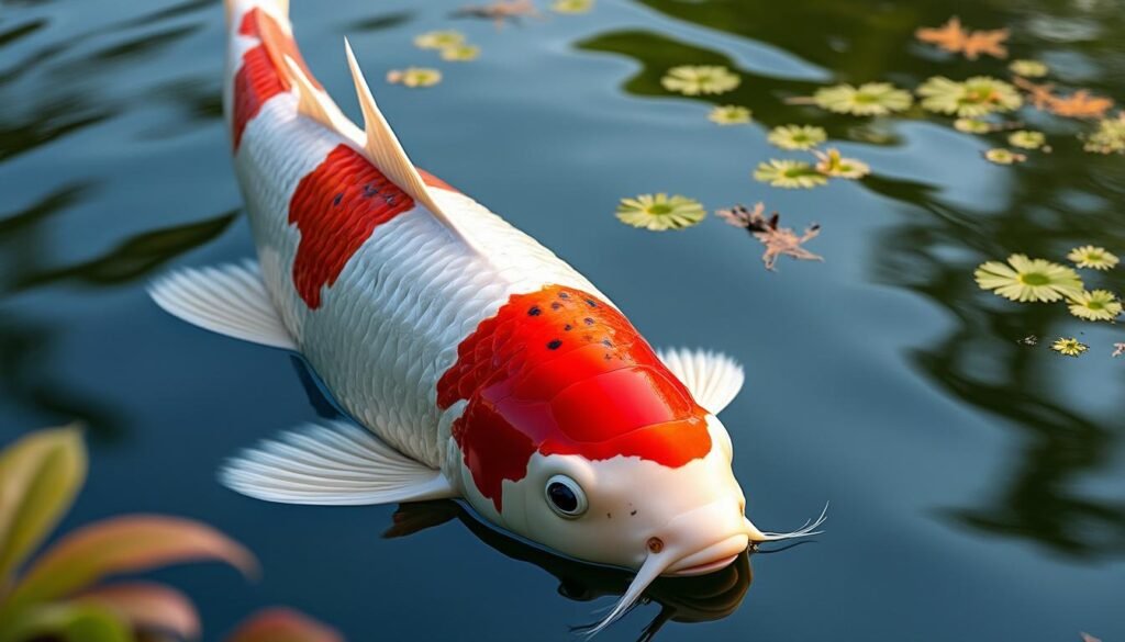 découvrez la beauté unique de la carpe koï subo sanke, une variété élégante aux couleurs éclatantes, parfaite pour embellir votre bassin.