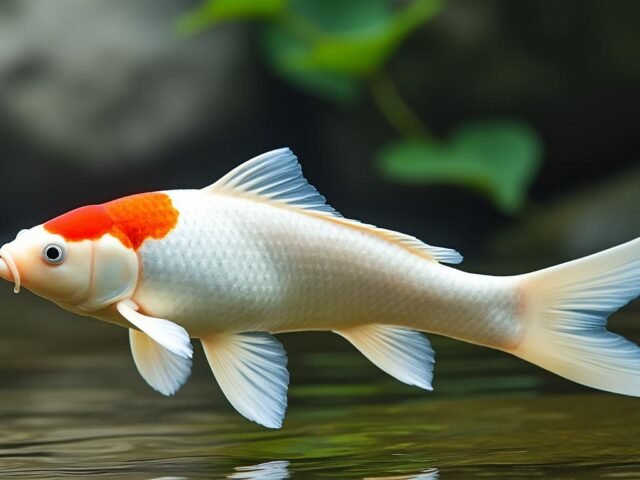 Carpe Koï Tancho Kohaku