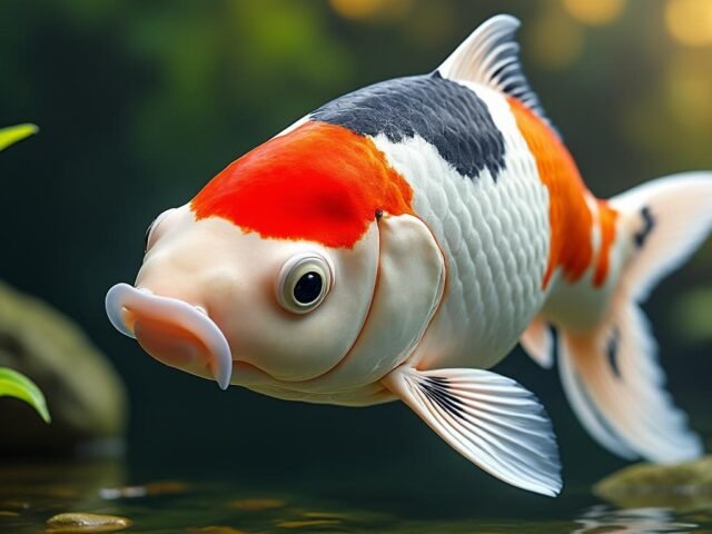 Carpe Koï Tancho Sanke