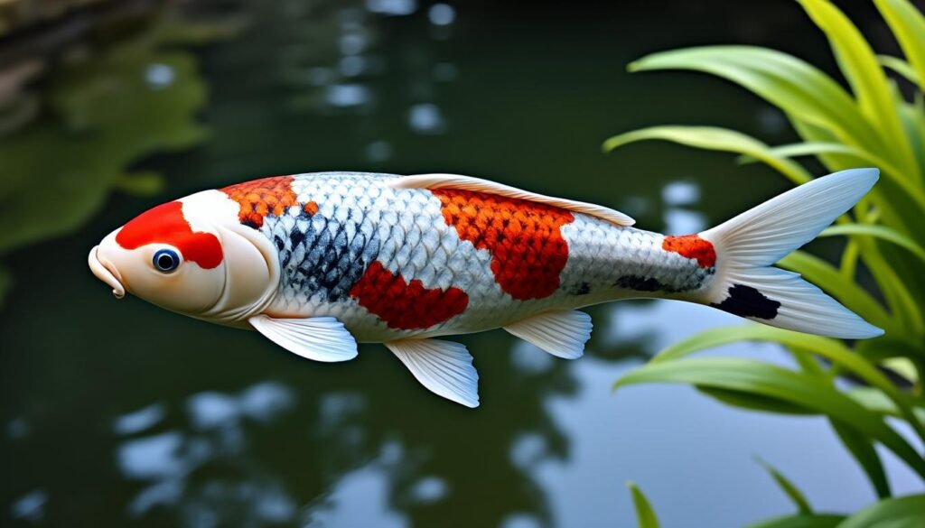 découvrez la beauté exceptionnelle de la carpe koï yamatonishiki, une variété japonaise haut de gamme aux couleurs vives et motifs uniques, parfaite pour embellir votre bassin ou jardin aquatique.