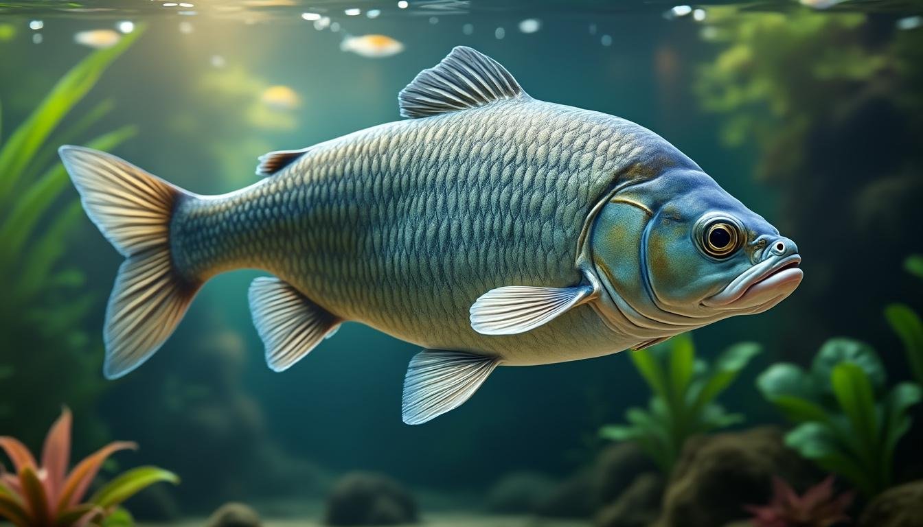 Carpe bighead (carpe mégacéphale)