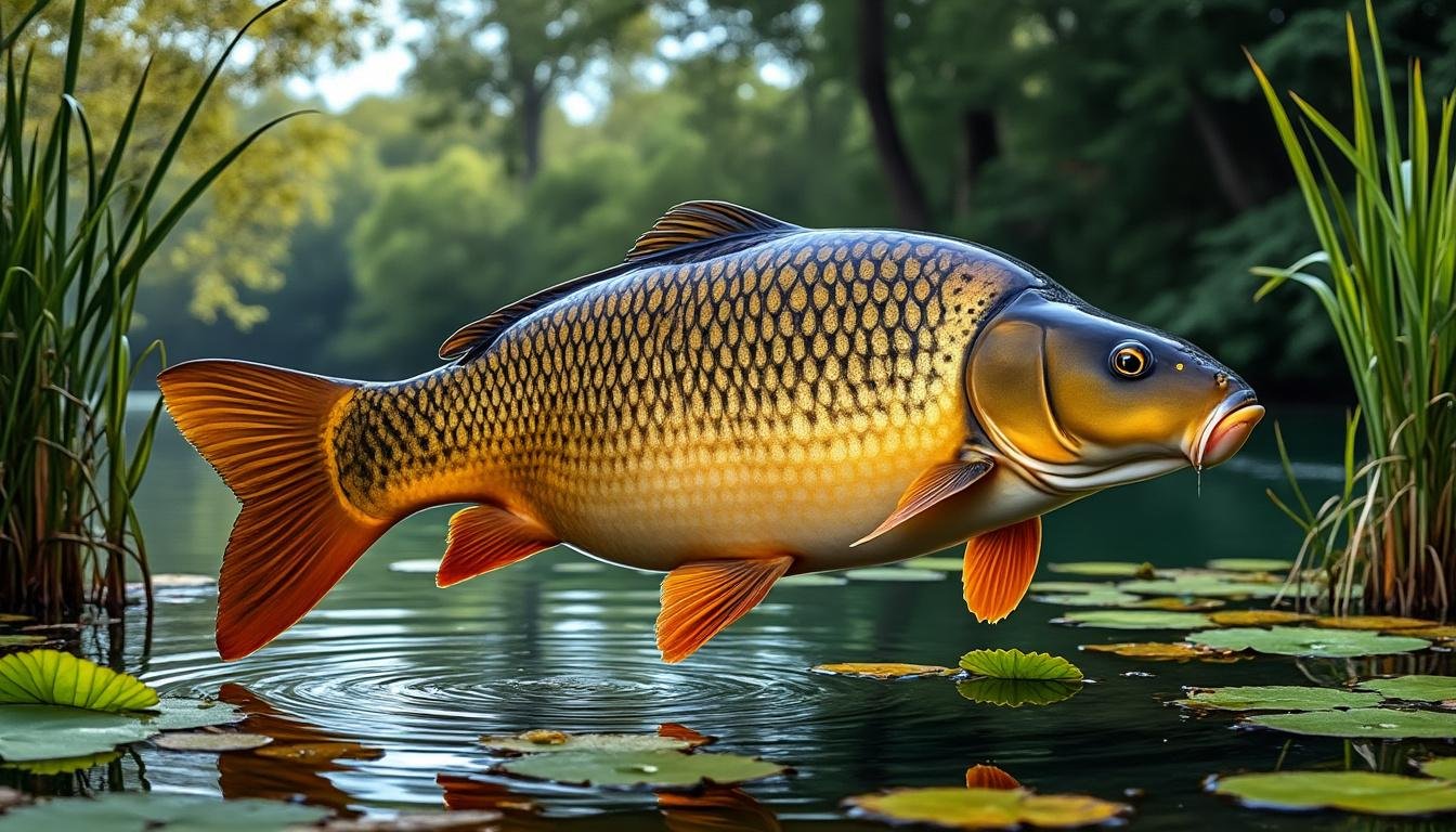 découvrez la carpe entièrement écailleuse, un poisson robuste apprécié pour sa beauté et sa résistance, idéal pour les passionnés de pêche et d'aquariophilie.