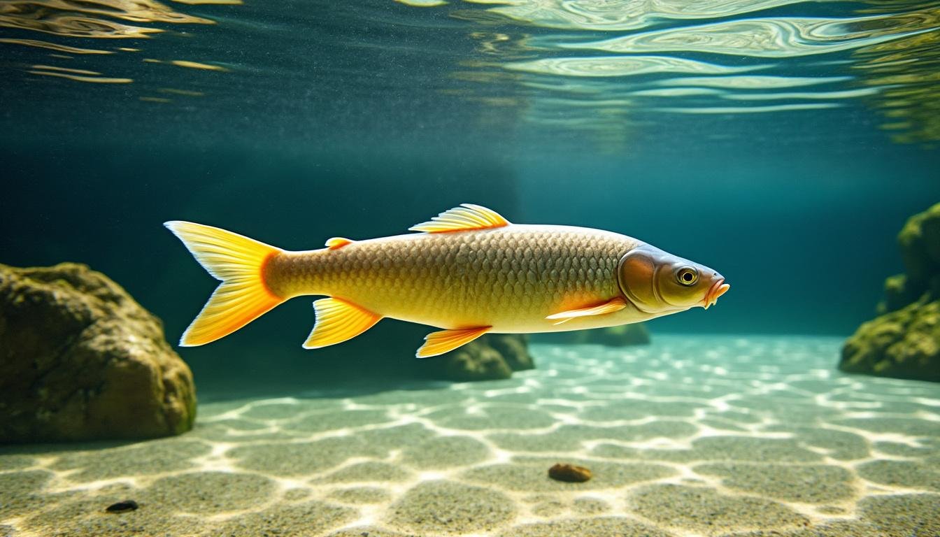 découvrez tout sur la carpe royale, un poisson d'ornement majestueux apprécié pour sa beauté et sa grâce dans les étangs et aquariums.