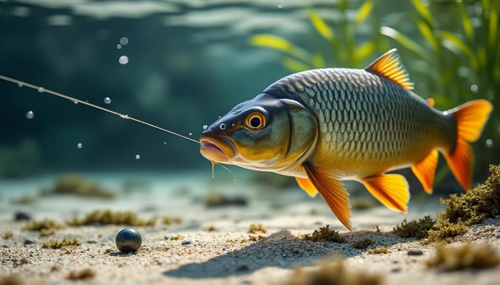 découvrez comment les carpes perçoivent les lignes et plombs de pêche, pour mieux comprendre leur comportement et améliorer vos techniques.