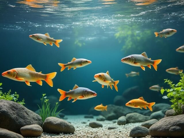 Comment les carpes réagissent aux variations de pression