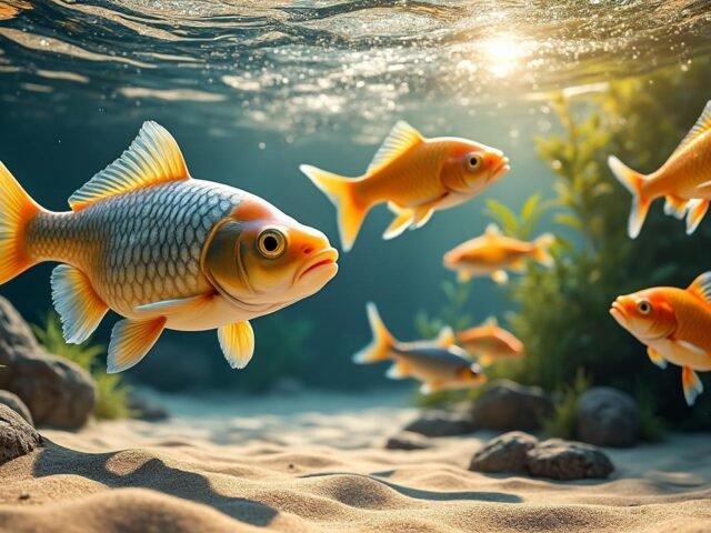 Comment les carpes réagissent aux vibrations