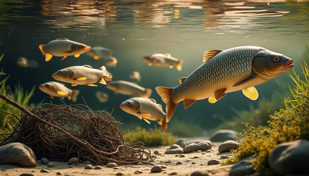 découvrez comment les carpes détectent et évitent les pièges grâce à leurs sens aiguisés et leur comportement intelligent.