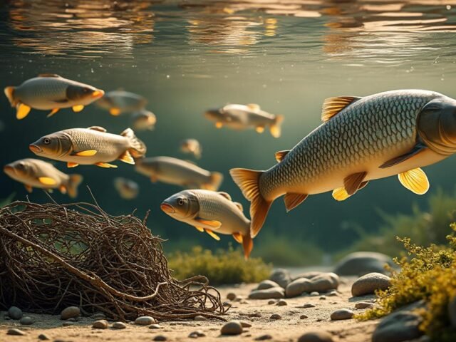 Comment les carpes repèrent les pièges