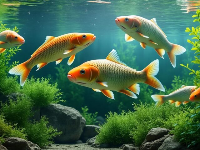 Comment les carpes utilisent les herbiers