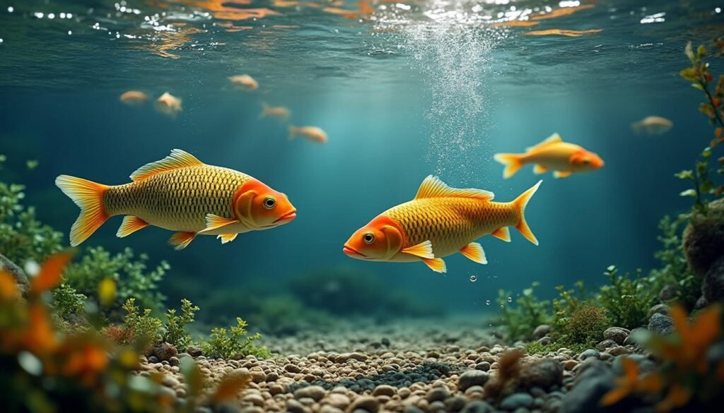 découvrez comment l'oxygène influence la santé, la croissance et le comportement de la carpe, ainsi que les meilleures pratiques pour optimiser son environnement aquatique.