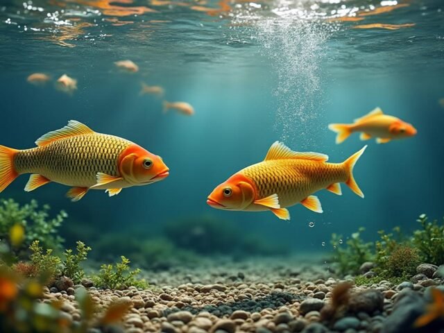 Effet de l’oxygène sur la carpe