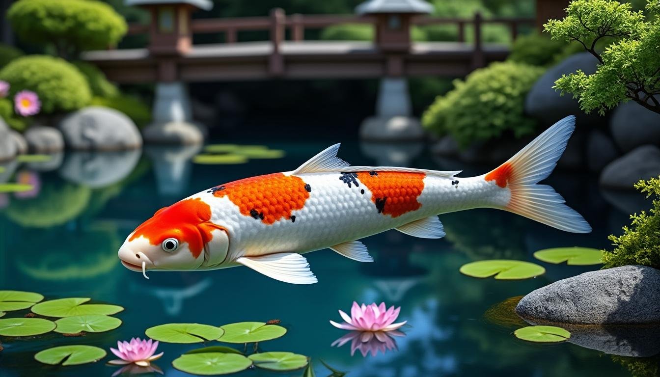 découvrez la famille taisho sanke, une variété de carpes koi renommée pour sa beauté et ses motifs uniques, idéale pour embellir votre bassin.