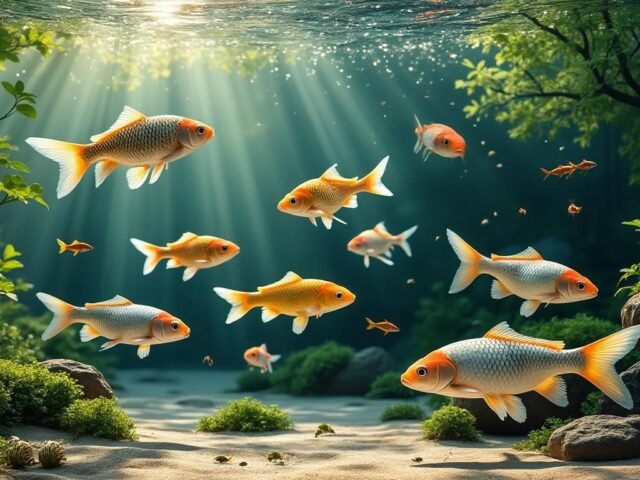 Le rôle écologique des carpes dans un étang