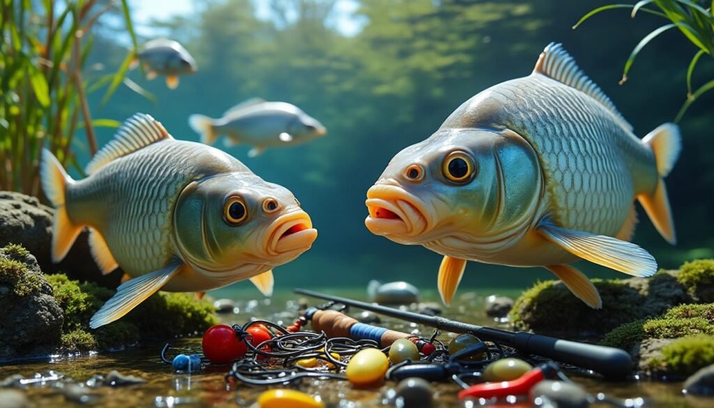 découvrez si les carpes ont la capacité d'apprendre et de reconnaître différents montages de pêche grâce à des techniques d'entraînement adaptées.