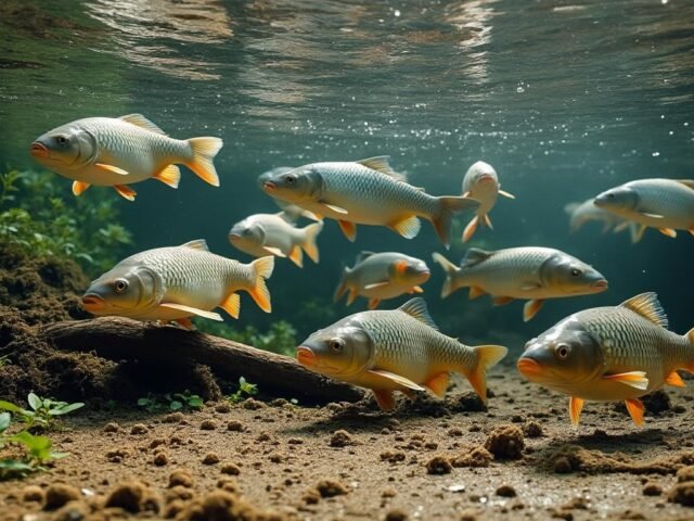 Pourquoi les carpes fouillent certaines zones en priorité