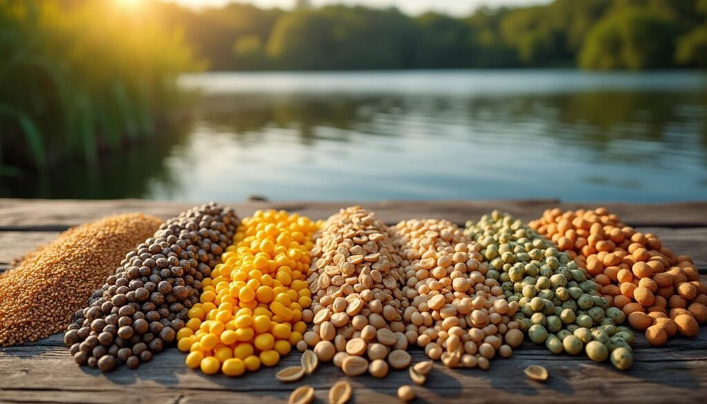 découvrez notre sélection des 10 meilleures graines pour attirer et appâter la carpe efficacement lors de vos sessions de pêche.