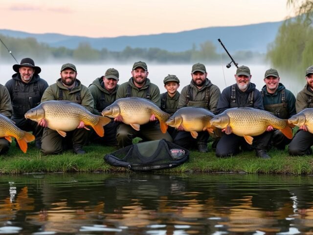 Top 10 des records de carpes en Europe