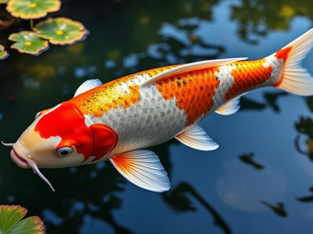 Carpe Koï Ginrin Goshiki