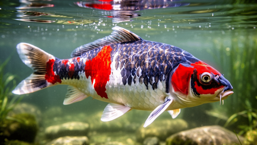 carpe Koï Ginrin Goshiki