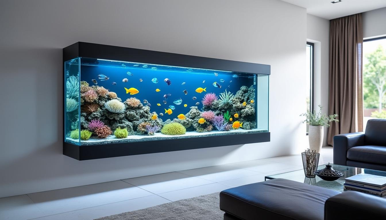 découvrez tout ce qu'il faut savoir sur les aquariums muraux ou encastrés : contraintes techniques, budgets, et conseils pratiques pour réussir leur installation.